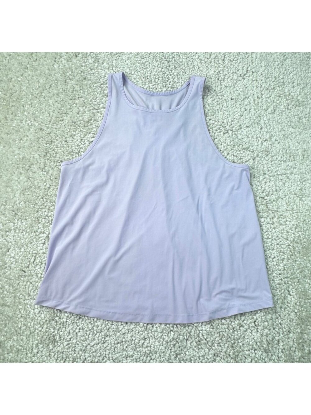 Lululemon Ruched Racerback Tank Lilac Purple Womens 10